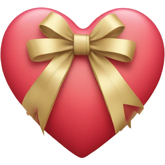heart with bow emoji