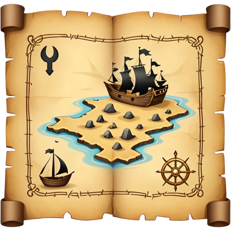 carte au trésor emoji