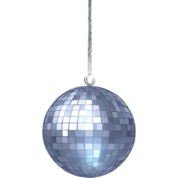 simple mirrorball emoji