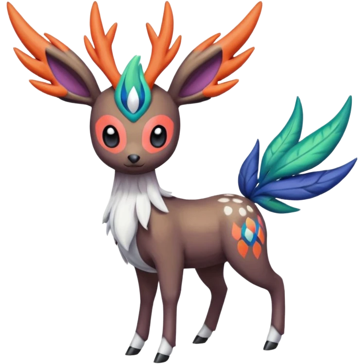 Meloetta-Xerneas-Skiddo-Pokémon-Fakémon-creature emoji