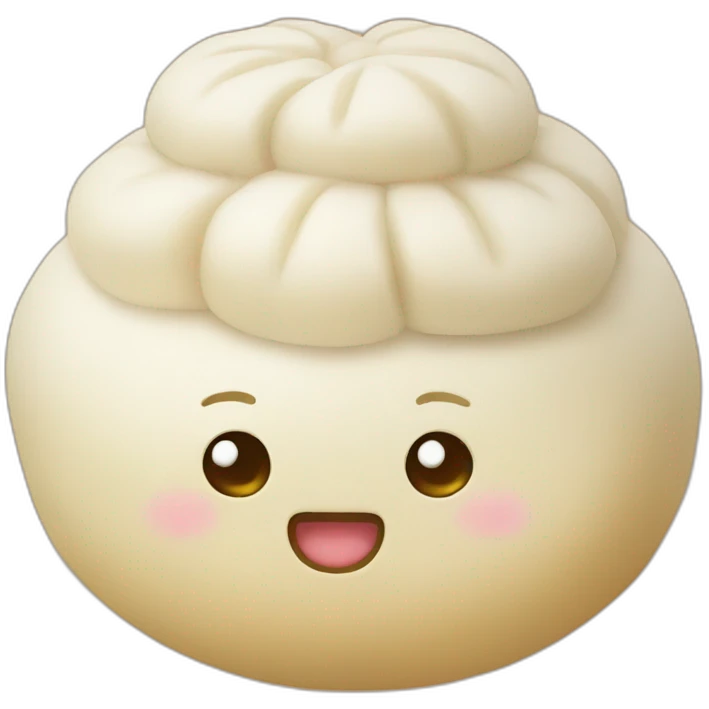 Steamed stuffed bun emoji