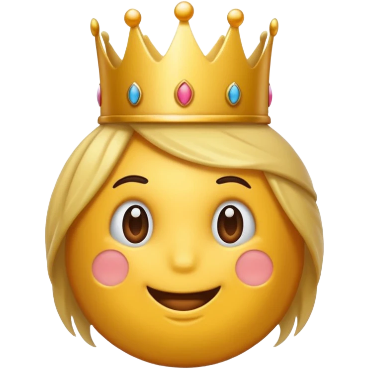 aggiungi una corona sulla testa emoji