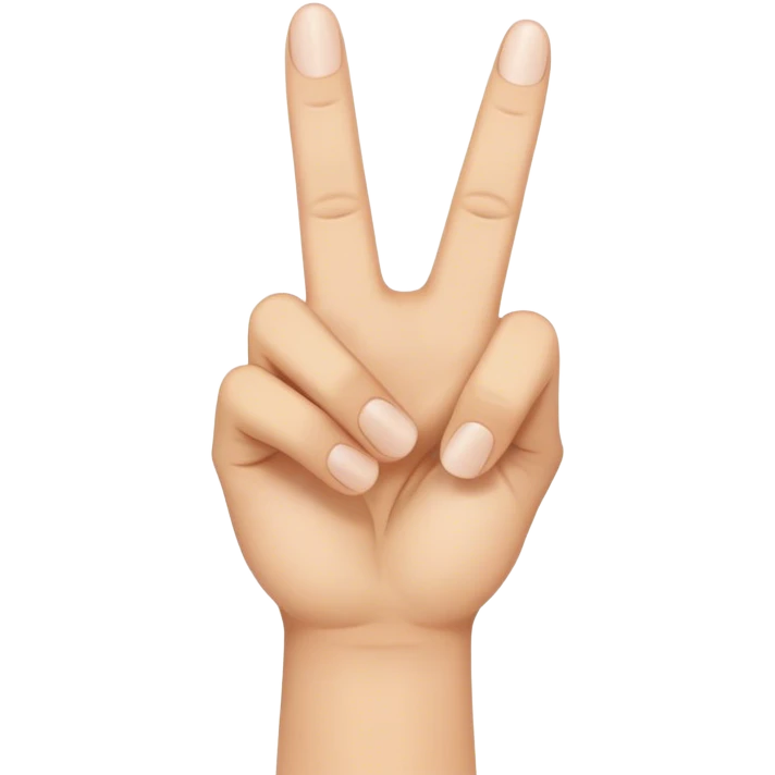 two middle fingers  emoji