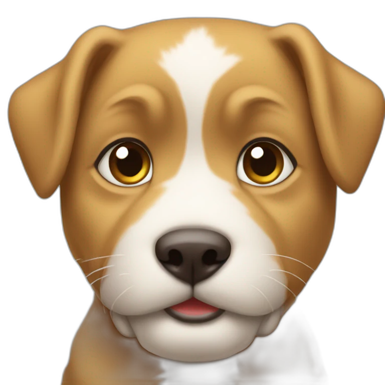 chat avec chiot emoji