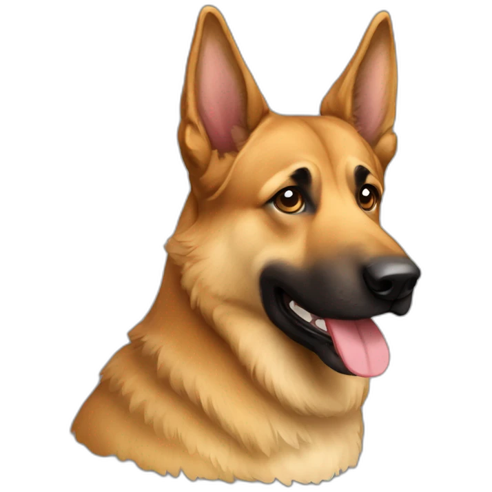 Berger allemand  emoji