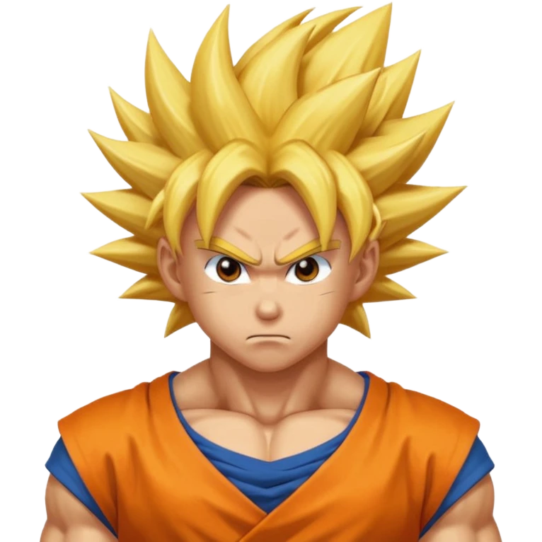 Goku super Sayayín emoji
