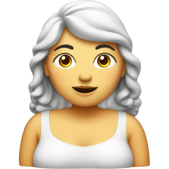 Fat lady emoji