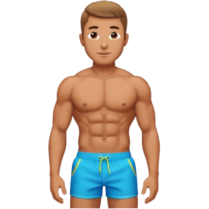 Abs hottie man emoji