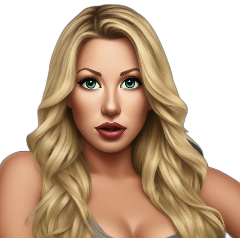 Hyper-realistic painting samantha saint  emoji
