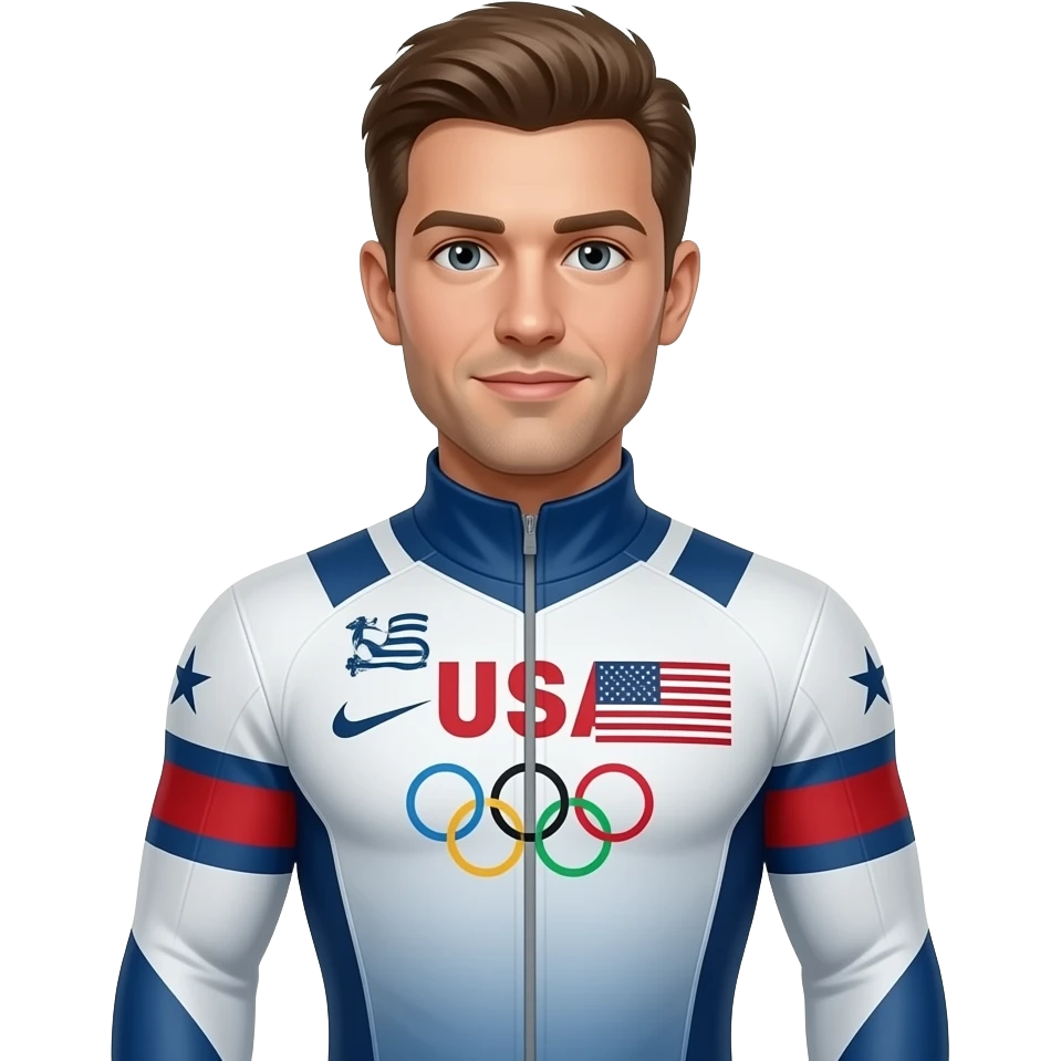 Male USA Olympic Bobsled emoji