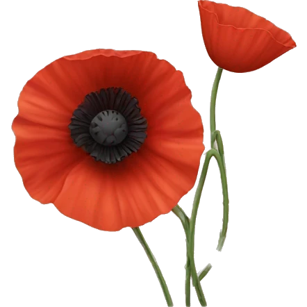 poppy emoji