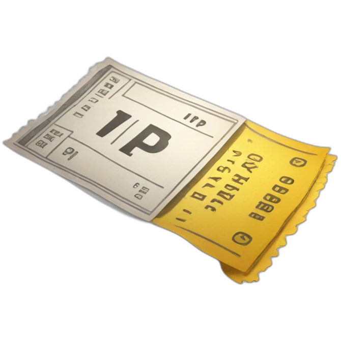 VIP ticket emoji
