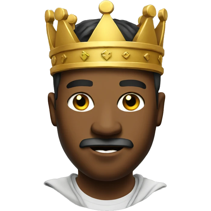 Bitcoin king emoji