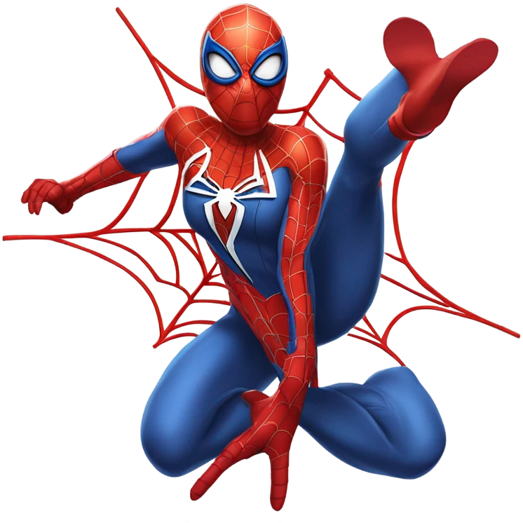 She spider-man  emoji