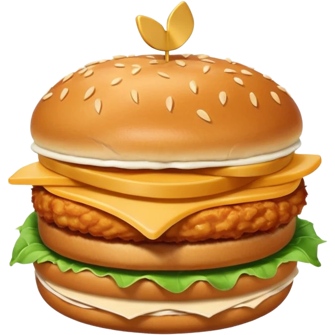Chick fil a chicken sandwich  emoji