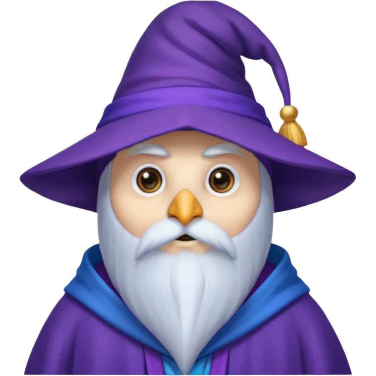 Penguin Wizard emoji