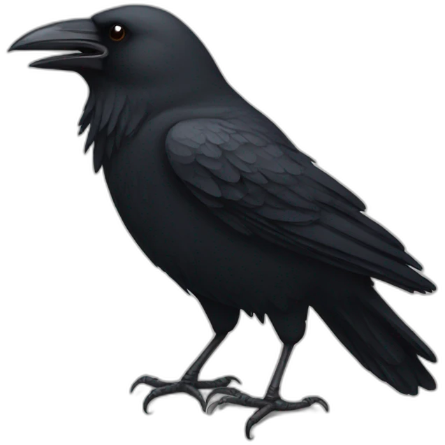 crow emoji