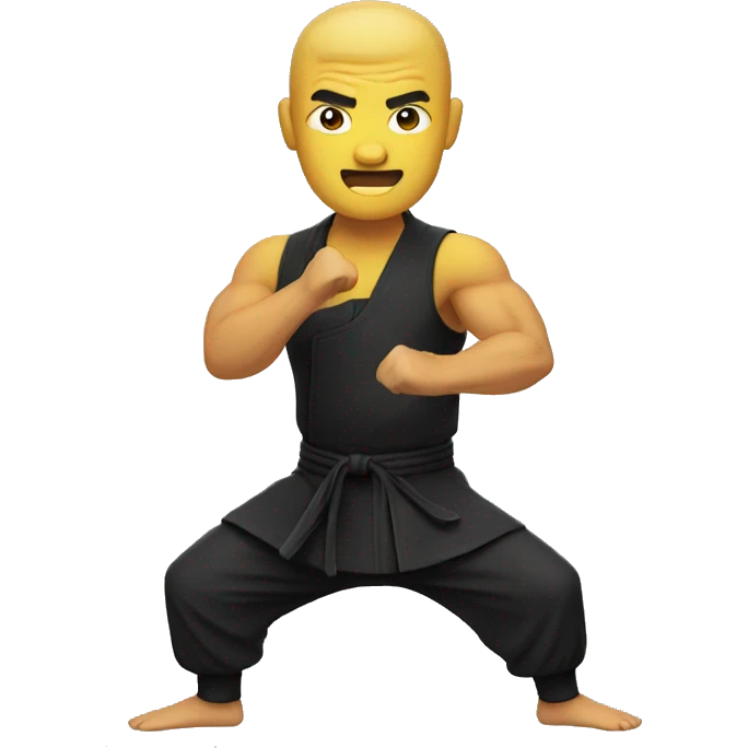 Kung fu emoji