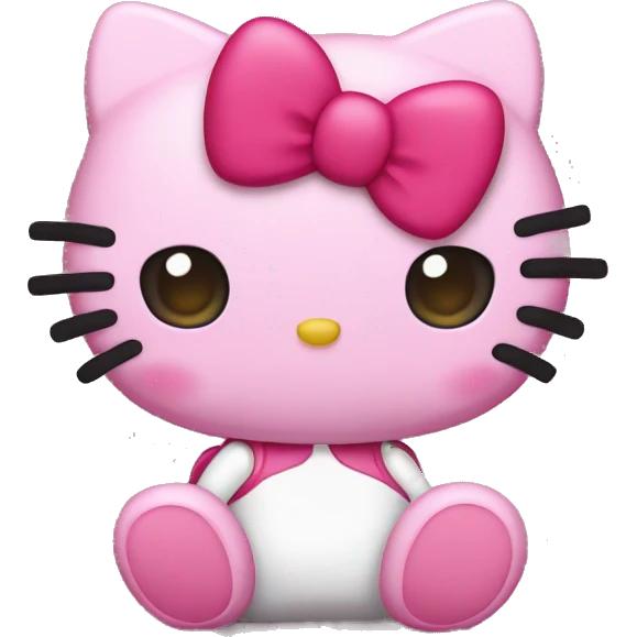 hello kitty enamorada emoji