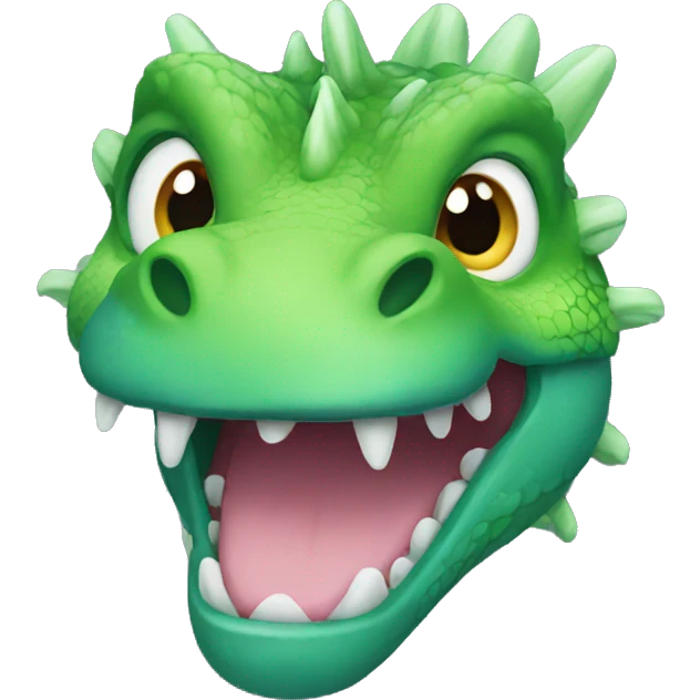 water dragon face emoji profile emoji