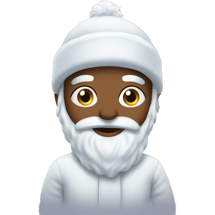 Snow emoji