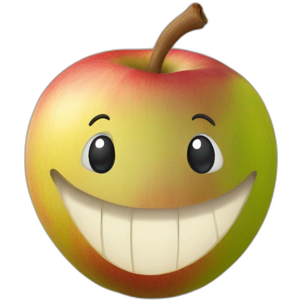Souris sur une pomme de terre emoji