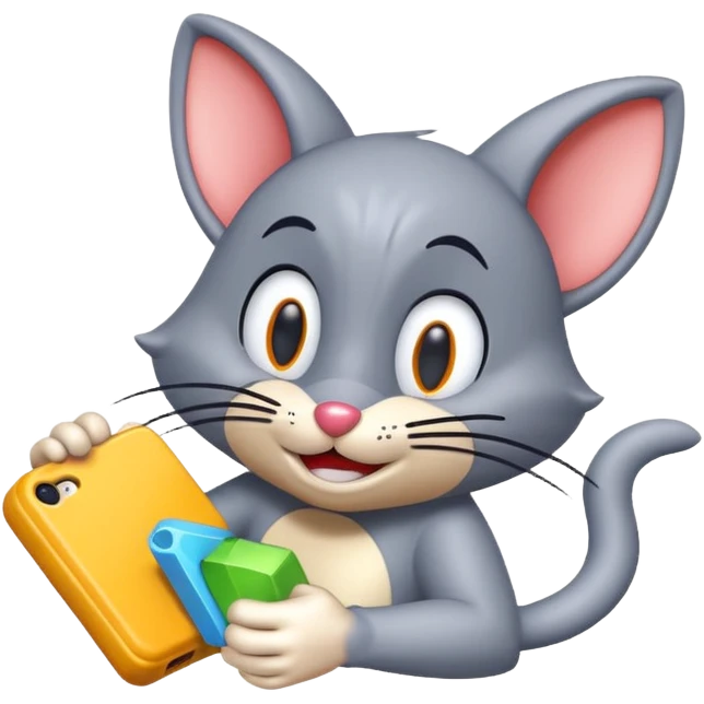 tom and jerry  game 3d icons emoji