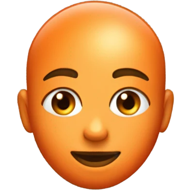 Pearl orange emoji