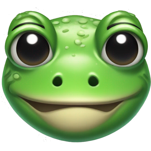 drowzy frog emoji