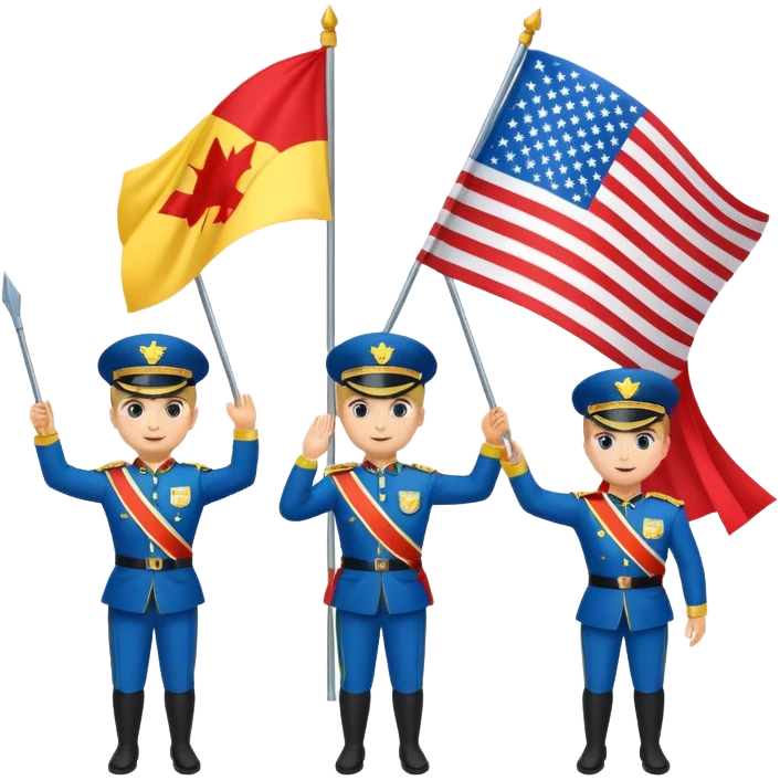color guard emoji