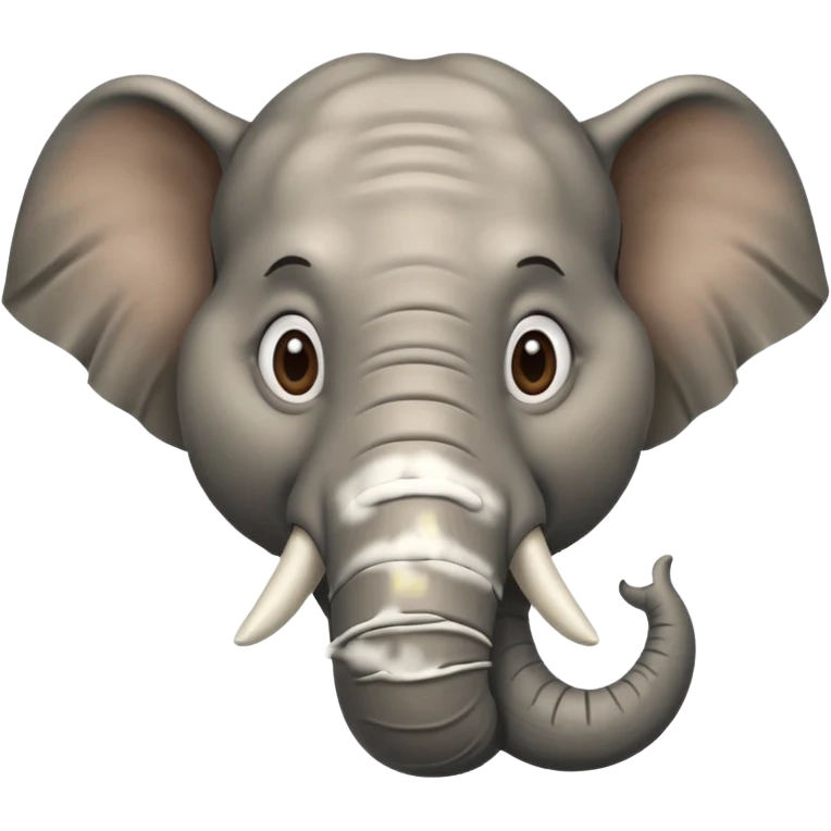A mystichal elephant man emoji