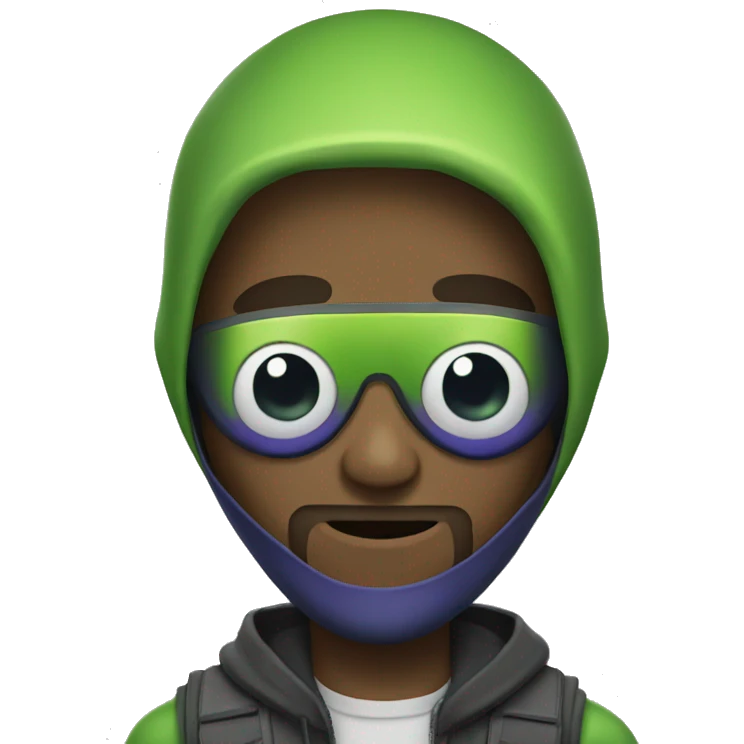 guy with an alien costume emoji