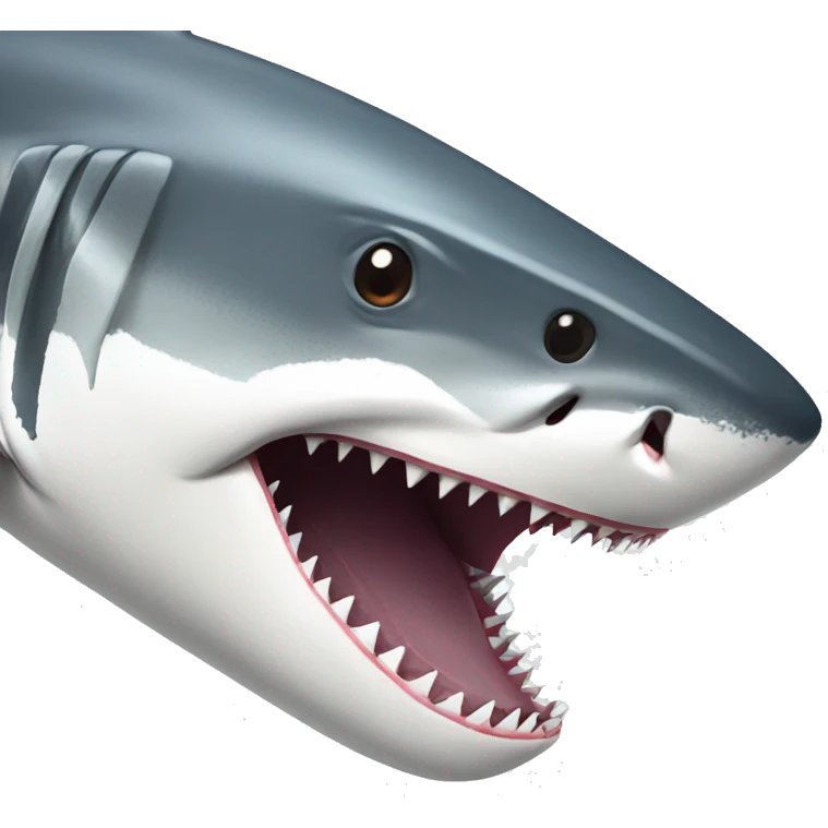 Great white shark emoji
