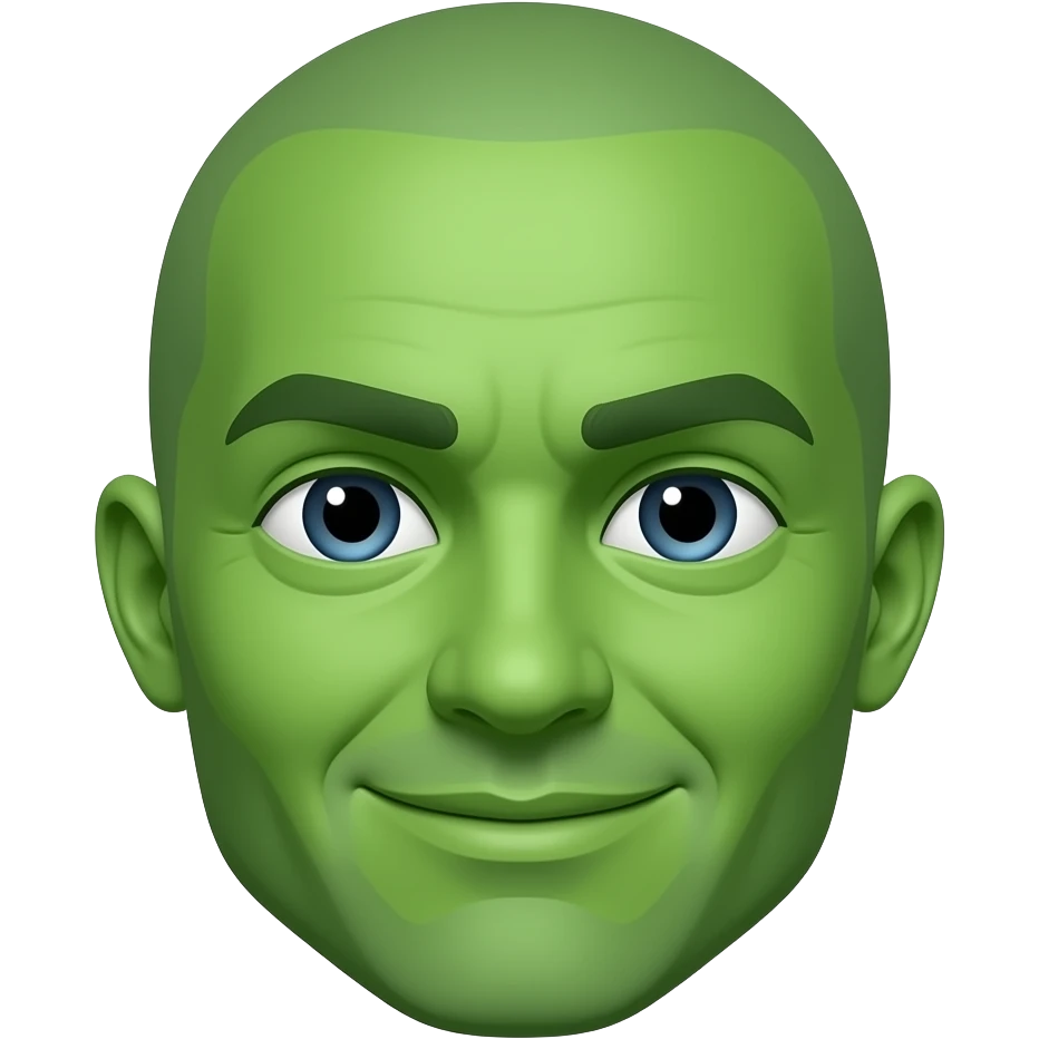 Emoji verde emoji
