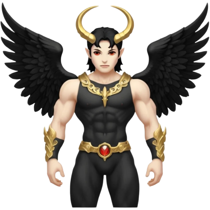 Demon angel emoji