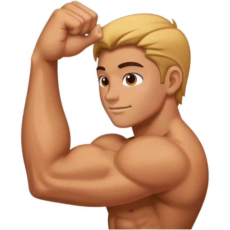 right arm flex emoji