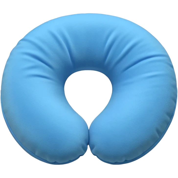 blue Travel Neck Pillow emoji