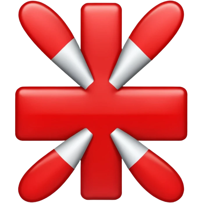 generate me a red X, like wrong sign emoji