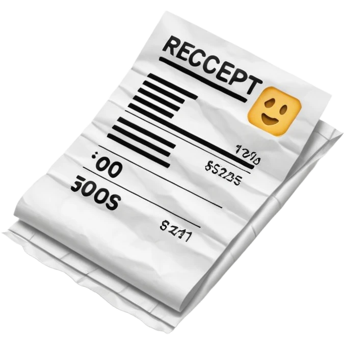 ST Receipt emoji