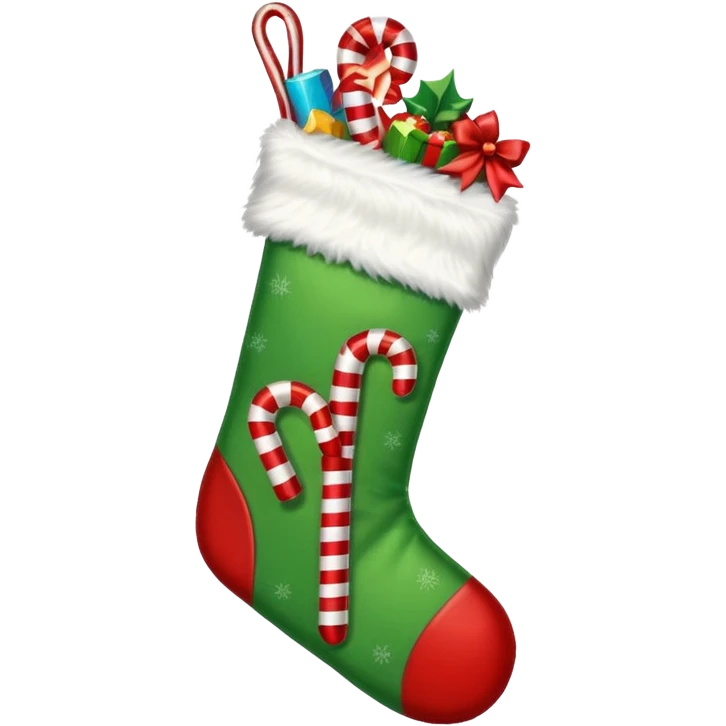 masculine christmas stocking emoji