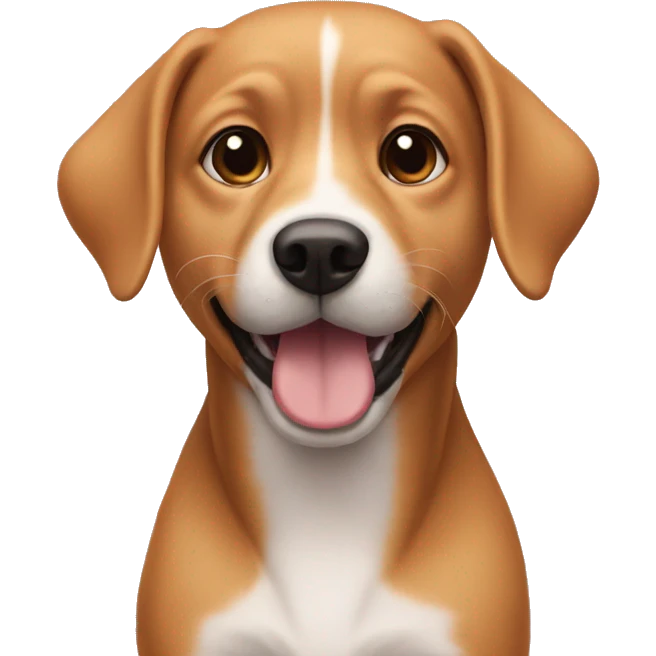 Roze dog  emoji
