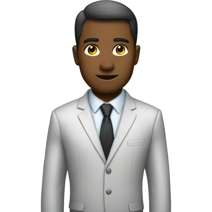 Standing on business  emoji