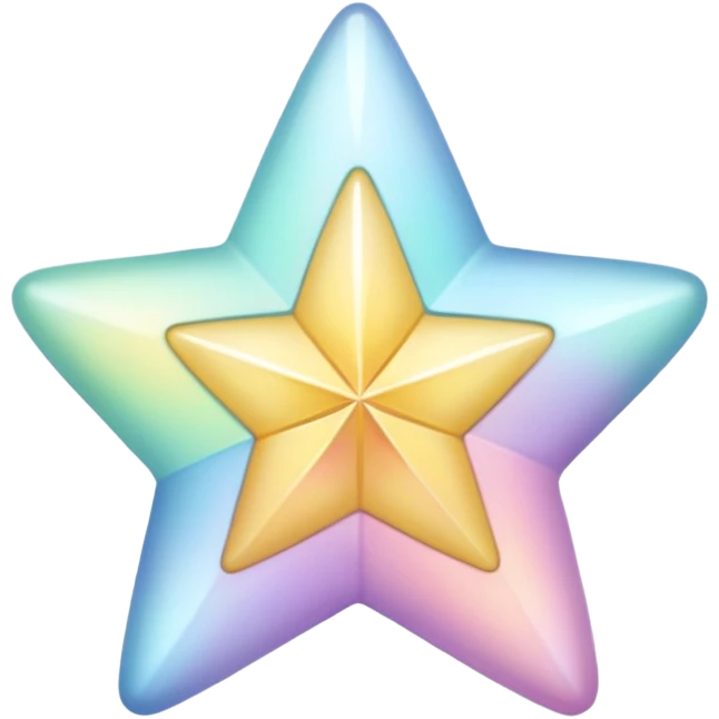 Pastel Star  emoji