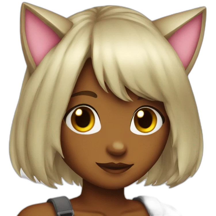 hot catgirl emoji