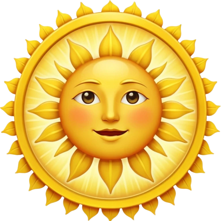 the sun tarot card emoji