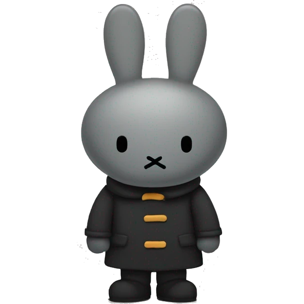 Evil miffy emoji