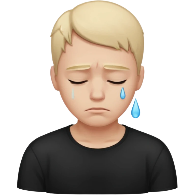 scammed person sad emoji