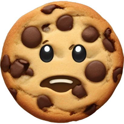 chocolate chip cookie emoji