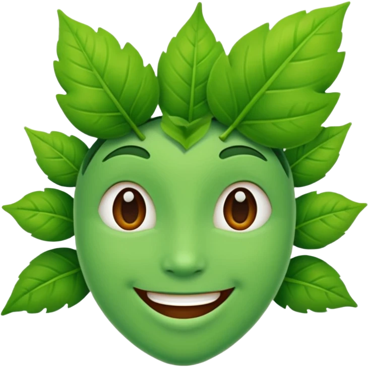 leafy in bfb 12 emoji