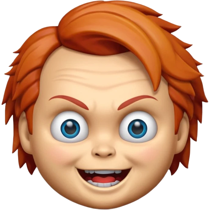 Un emojin de chuky emoji